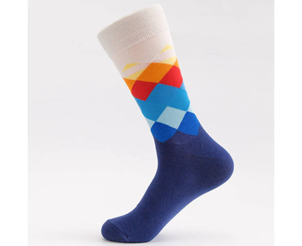 Egomilano Cotton Blend High Quality Socks - Multicolored - Size 9 -11