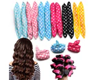 Soft Overnight Hair Rollers Heatless Sleep In Hair Curlers For Thick Hair Large Cloth Pillow For Long Sponge Foam DIY Hair Rollers Gift (12pcs, 6 Colors)