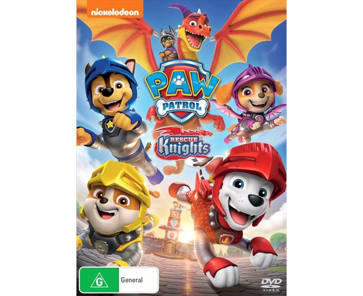 Paw Patrol Rescue Knights Dvd