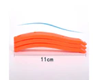 3Pcs Portable Bicycle Tire Lever Streamline Shape No Deformation Cycling Repair Tire Changing Lever for Refit-Orange