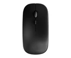 Bluetooth 5.0 + 2.4G Wireless Dual Mode Mouse 1600 DPI Portable Optical Mice for Laptop PC MacBook BLACK,BLACK