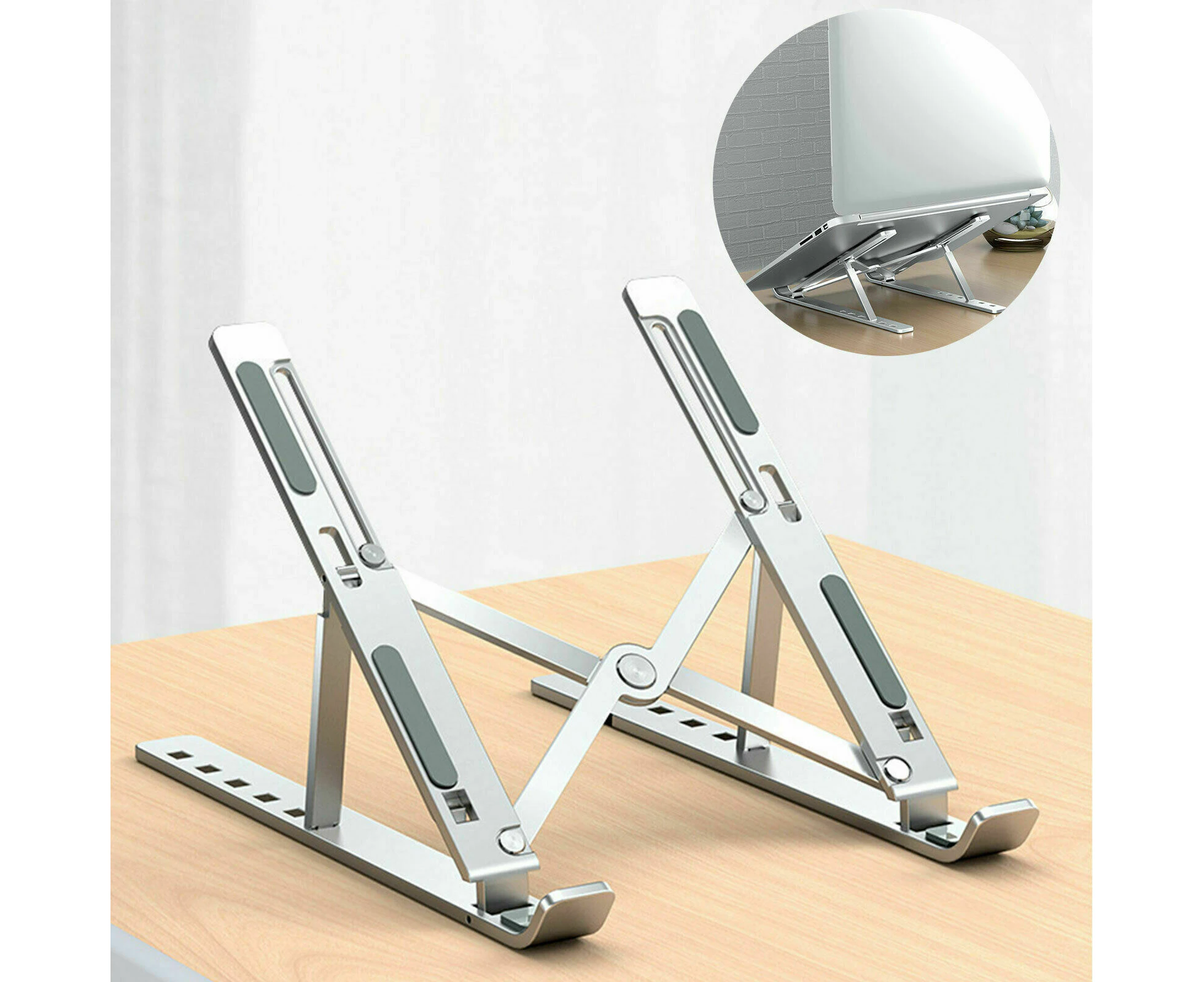 Portable Adjustable Laptop Stand Notebook Tablet Holder Foldable Computer Desk