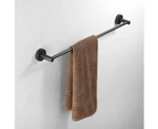 50cm Wall Mounted Towel Rack for Bathroom or Kitchen, Black Towel ring Towel holder,  towel holder Toilet accessories Bathrooms