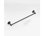 50cm Wall Mounted Towel Rack for Bathroom or Kitchen, Black Towel ring Towel holder,  towel holder Toilet accessories Bathrooms