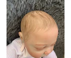 NPK 55CM reborn baby doll popular sleeping baby cute  face  hand-drawing hair hand painting  real soft touch cuddly baby