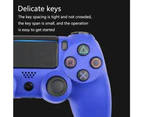 Wireless Game Controller Controller Bluetooth Dual Head Snowflake Handle Joystick Gamepad compatible with Game Console 4-blue