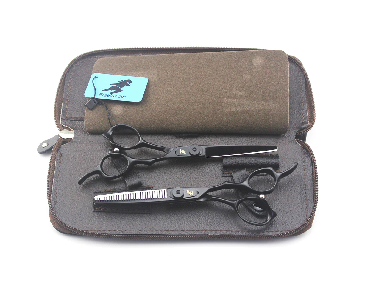 Leather Hair Scissors Bag Barber Salon Case Hairdresser AccessoriesHand Styling Tools Supplies