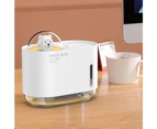 Portable Mist Humidifiers 300ML - USB Desktop Humidifier for Office, Car, Room-Quiet Mini Humidifier White