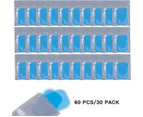 Pack of 60 EMS Gel Pad, Gels Pad for EMS Trainer Abdominal Trainer Electrical Muscle Stimulation, Abs Trainer Replacement Gel Sheet Replacement Pad