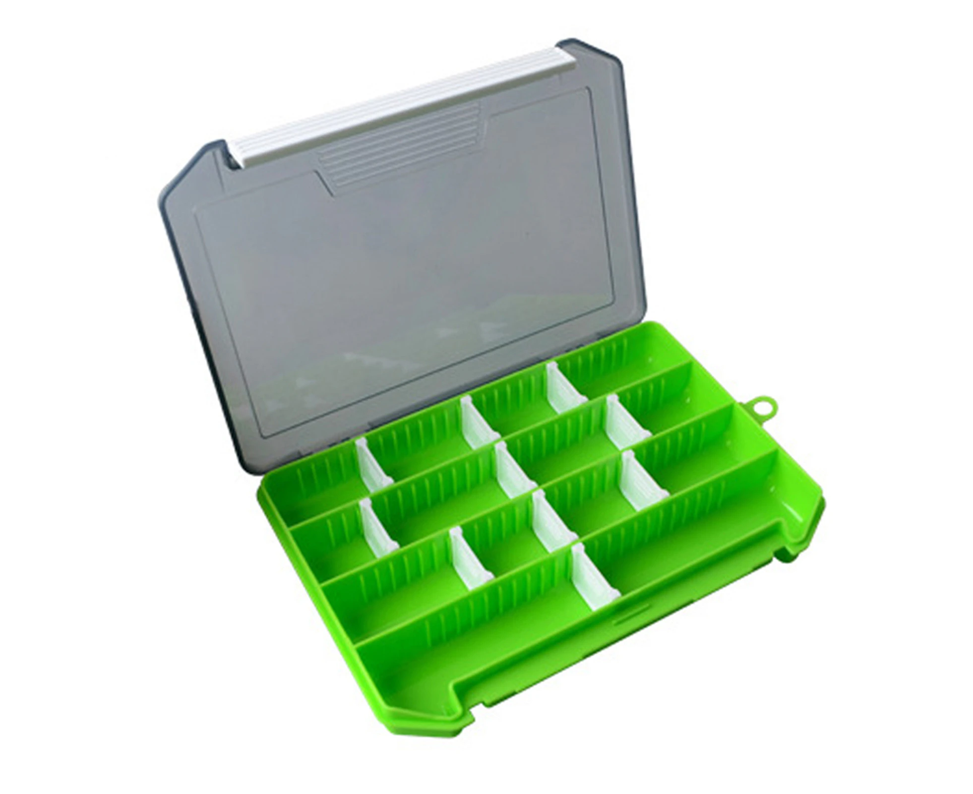 Multifunctional Fishing Lures Hooks Box Accessories Storage Organizer for Carp - Green