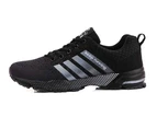 Women Running Shoes Breathable Outdoor Sports Shoes Lightweight Sneakers - Black