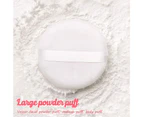 3 Pack Powder Puff, Washable Large Body Powder Puff, Soft & Fuzzy 3.9Inch