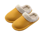 Winter Women Anti-Skid Home Slippers Waterproof Warm Plush Floor Slip on Shoes