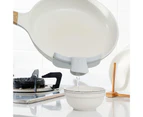 Food Grade Soup Pourer Anti-corrosion Plastic Anti Spill Duckbill Edge Funnel Household Supplies -Grey