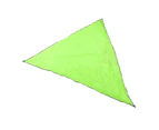 Triangle Sun Shade Sail Canopy Outdoor Sunscreen Awnings Uv Block Sun Shade Cloth Rainproof Grass Green