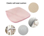 Chair Pad  Non Slip Kitchen Dining Chair Cushion and Seat Cushion with Machine Washable Cover pink