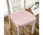 Chair Pad  Non Slip Kitchen Dining Chair Cushion and Seat Cushion with Machine Washable Cover pink