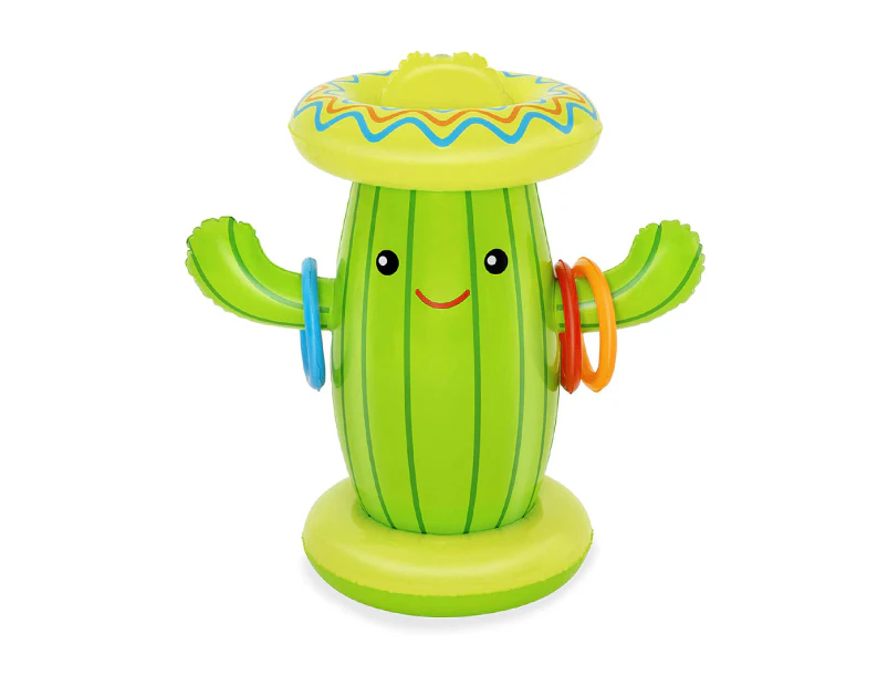 Bestway Cacti Inflatable Sprinkler, Made Of Durable PVC, Easy Connection, Spend Your Summer Days Out In The Sun, Perfect For Kids, Ages 2+