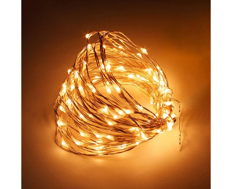 2M 3M 5M 10M Led String Lights Waterproof Fairy Lights 3AA Battery Holiday lighting for Christmas Tree Wedding Party Decoration