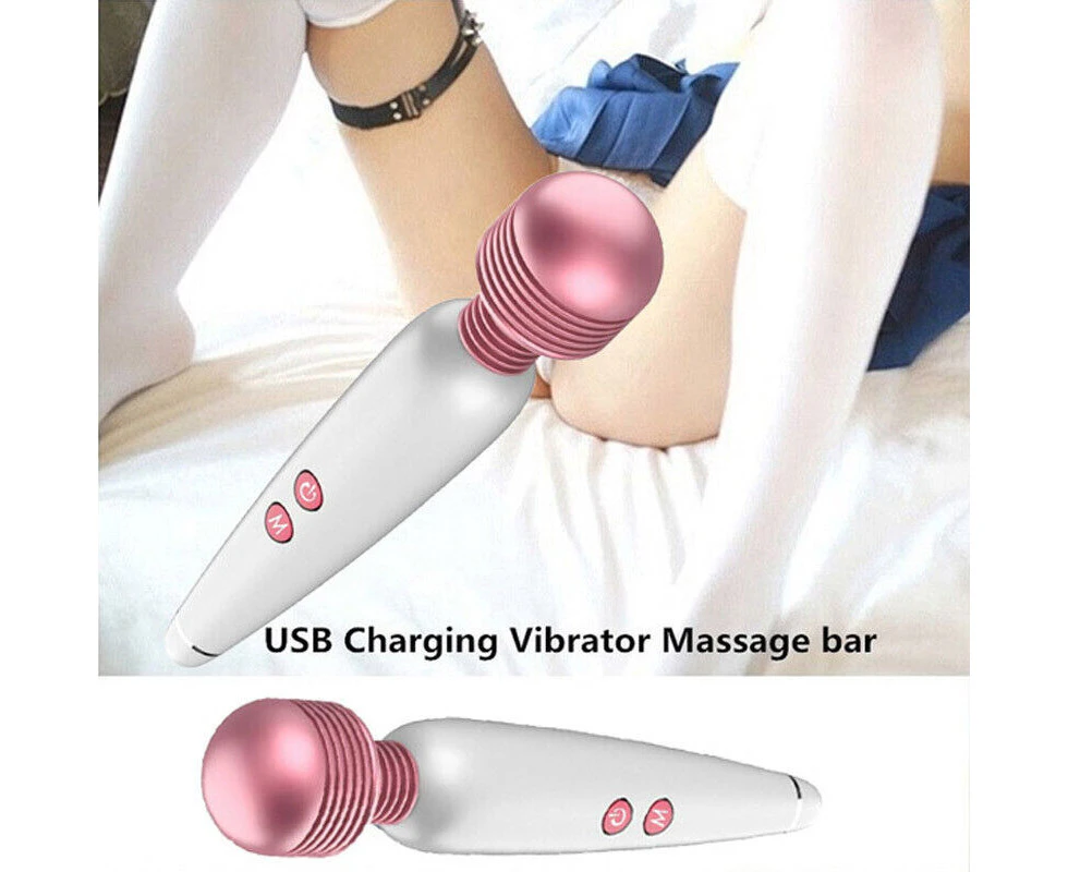 Electric Clit Stimulate Massage Wand Clitoral Vibrator Women Masturbator Sex Toy