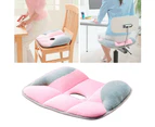 Knbhu Comfortable Yoga Home Office Seat Mat Health Beauty Hip Cushion Chair Pad-Pink - Pink