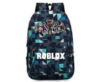 (5 Figure) Roblox Backpack Kids School Bag Boy Handbag Travel