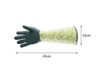 Rose Pruning Puncture Resistant - Gardening Gloves Women Ladies Thorn Proof Pruning Garden Gloves - Small chrysanthemum