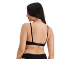 Bonds Womens Everyday Organics Underwire Bra Black - Black