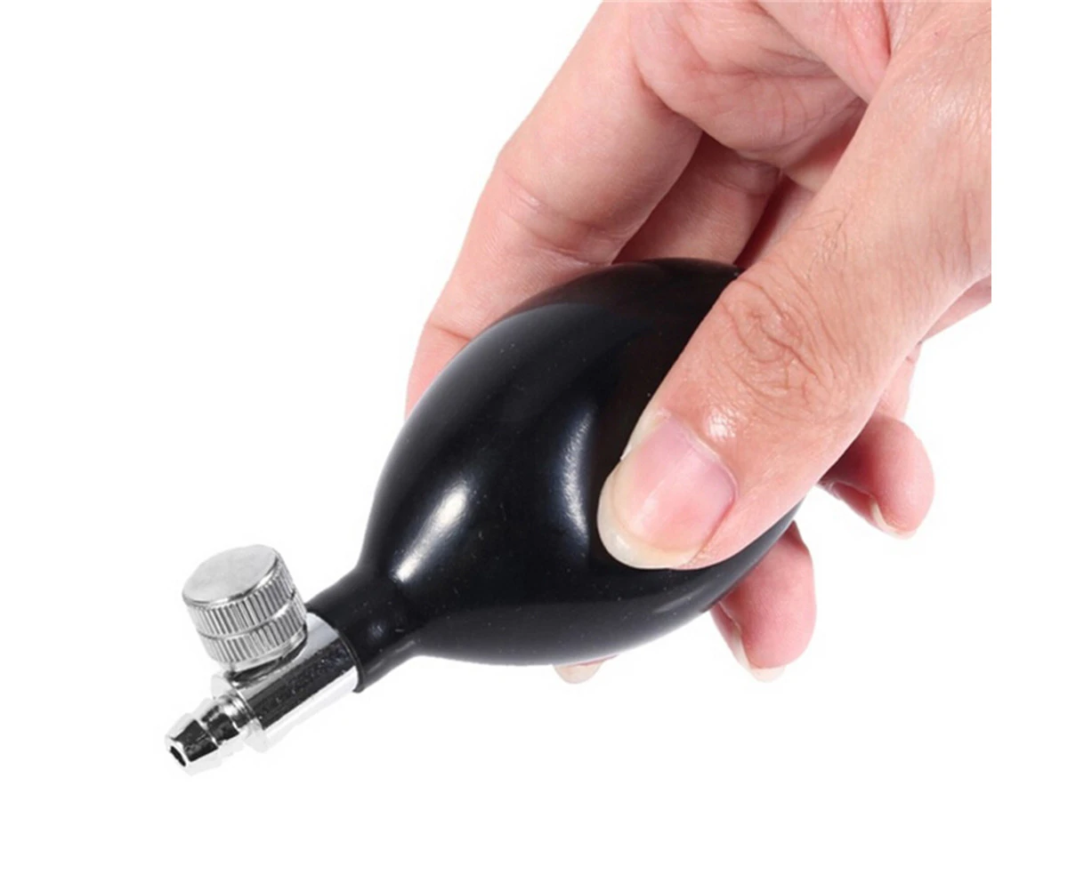 Manual Inflation Blood Pressure Bulb with Air Release Valve Pretend Play Toy-Black