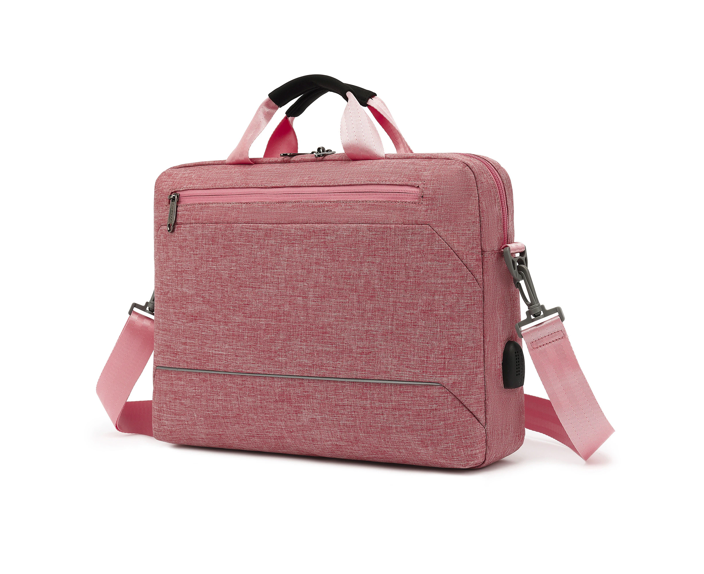 COOLBELL 15.6 Inches Laptop Bag Shoulder Bag Fits 15.6 Inches Laptop for Women - Pink