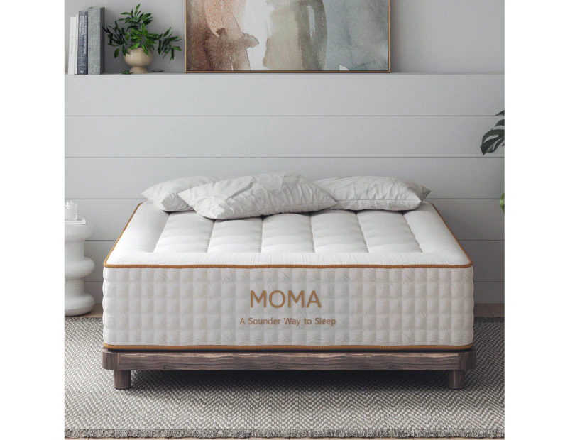 MOMA Pocket Spring Hybrid Firm Queen Bed Mattress