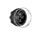 Gotofar TPU Smart Watch Frame Bumper Case Protective Cover Protector for Garmin Swim 2 - Black