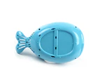 Cartoon Whale Automatic Bubble Machine Blower Maker Outdoor Sports Kids Toy-Blue