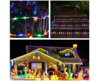 Solar Powered Rope Strip Lights Waterproof Light Garden Christmas Decor-Colourful