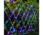 Solar Powered Rope Strip Lights Waterproof Light Garden Christmas Decor-Colourful