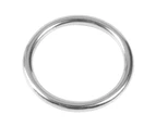 304 Stainless Steel Welded O Ring (05035 Line Dia. 5Mm * Inner Dia. 35Mm) Diving Pet Accessory