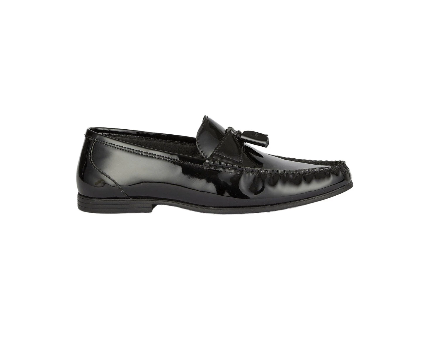 Debenhams Mens Scott Tassel Loafers (Black) - DH351