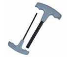 T Handle Hex Key Set 10 pcs IMPERIAL Allen Wrench 3/32 - 3/8” SAE Allan Keys Kit