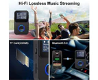 Mp3 Player with Bluetooth Portable Music Player Supports TF Card Hands-free Call Aux Bluetooth 5.0 Car Adapter