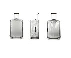 Transparent Luggage Protector Cover Waterproof PVC Trolley Suitcase Cover - Style 1