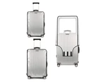 Transparent Luggage Protector Cover Waterproof PVC Trolley Suitcase Cover - Style 1