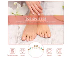 Silicone Toe Separator Reusable Pedicure Toe Divider Toe Nail Manicure Divider for Nail Polish Application-shape3