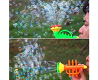 Creative Multi-Hole Trumpet Water Soap Blowing Bubbles Outdoor Kids Children Toy-Random Style