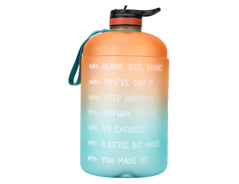 3.78L Large Water Drink Bottle BPA Free Sport Gym Workout Outdoor Training Bottle