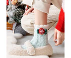 aerkesd 1 Pair Women Socks Lovely Thick Coral Fleece Mid-Tube Socks Keep Warm Various Styles Winter Home Floor Socks for Indoor Outdoor-One Size K - K