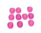 10Pcs Miniature Hats Eye-catching Realistic Bright Color Pretend Play Cowboy Dollhouse Hats for Girls- 10 pcs