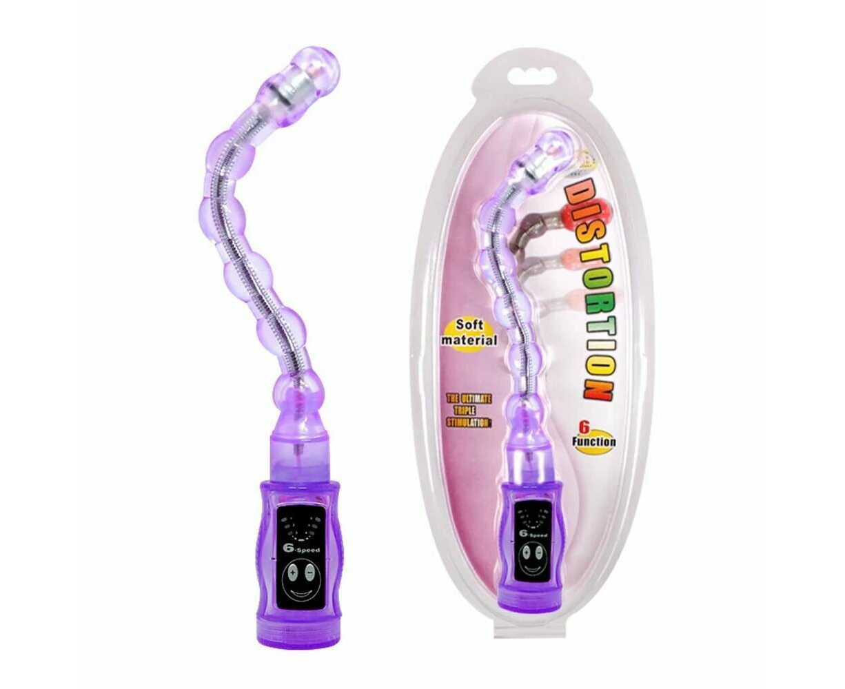 Butt Vibrator Anal Plug Beads Vibrating Massager Adult Sex Toys for Men Women