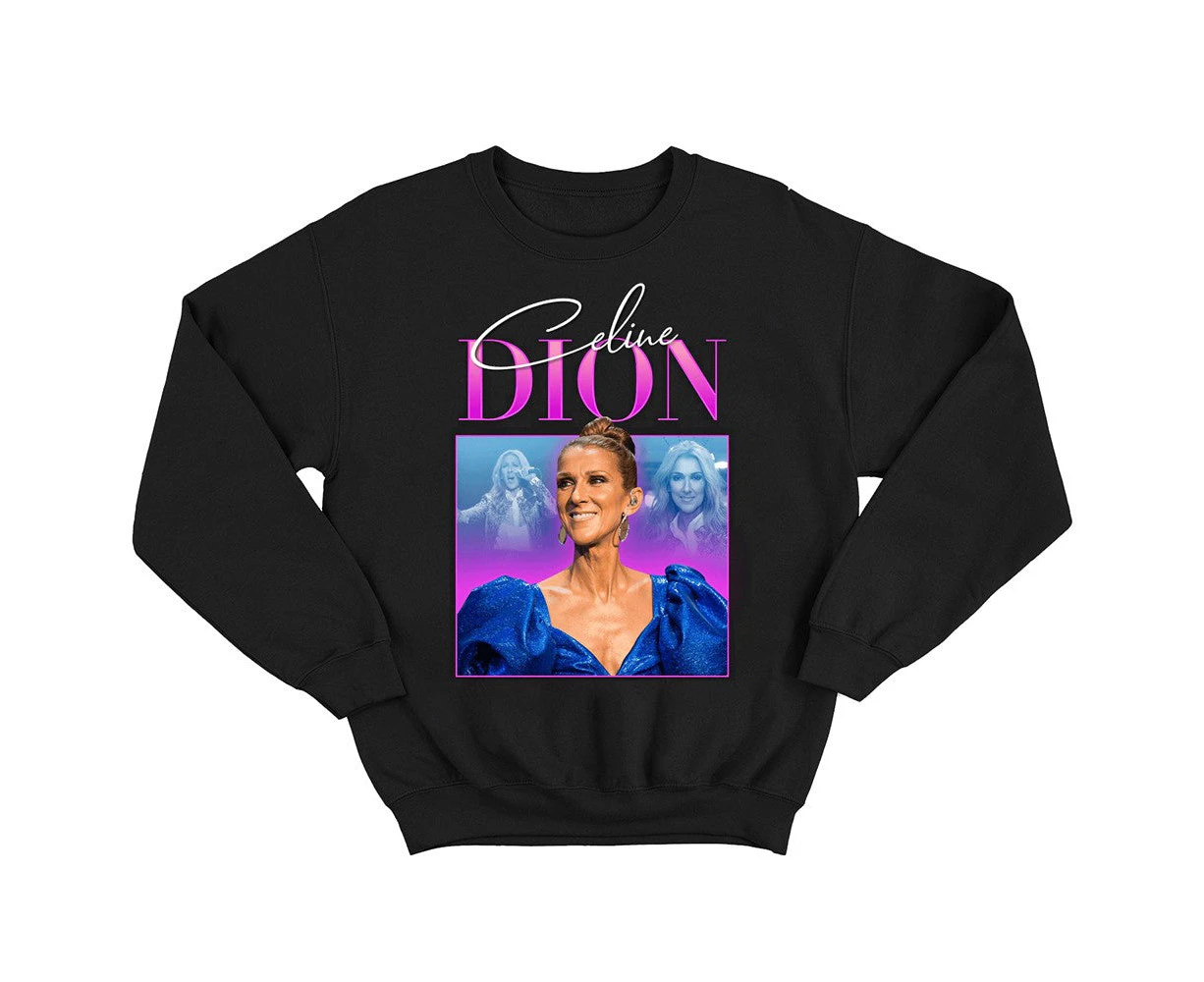 Celine Dion Sweatshirt - Black