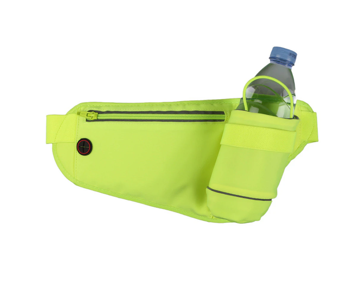 Waist Bag With Water Bottle Holder Adjustable Strap, Sports Water Bottle Waist Bag For Men Women To Marathon, Hike, Climb, Run