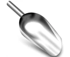 Dog Food Spoon Thickened Stainless Steel High Capacity Multipurpose Pet Food Scoop For Pets Cats Dogs